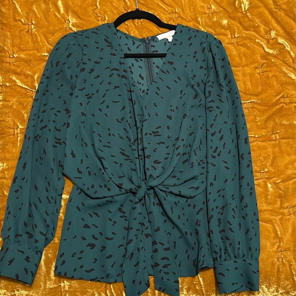 Chelsea 28 Forest Green Top Sz Small